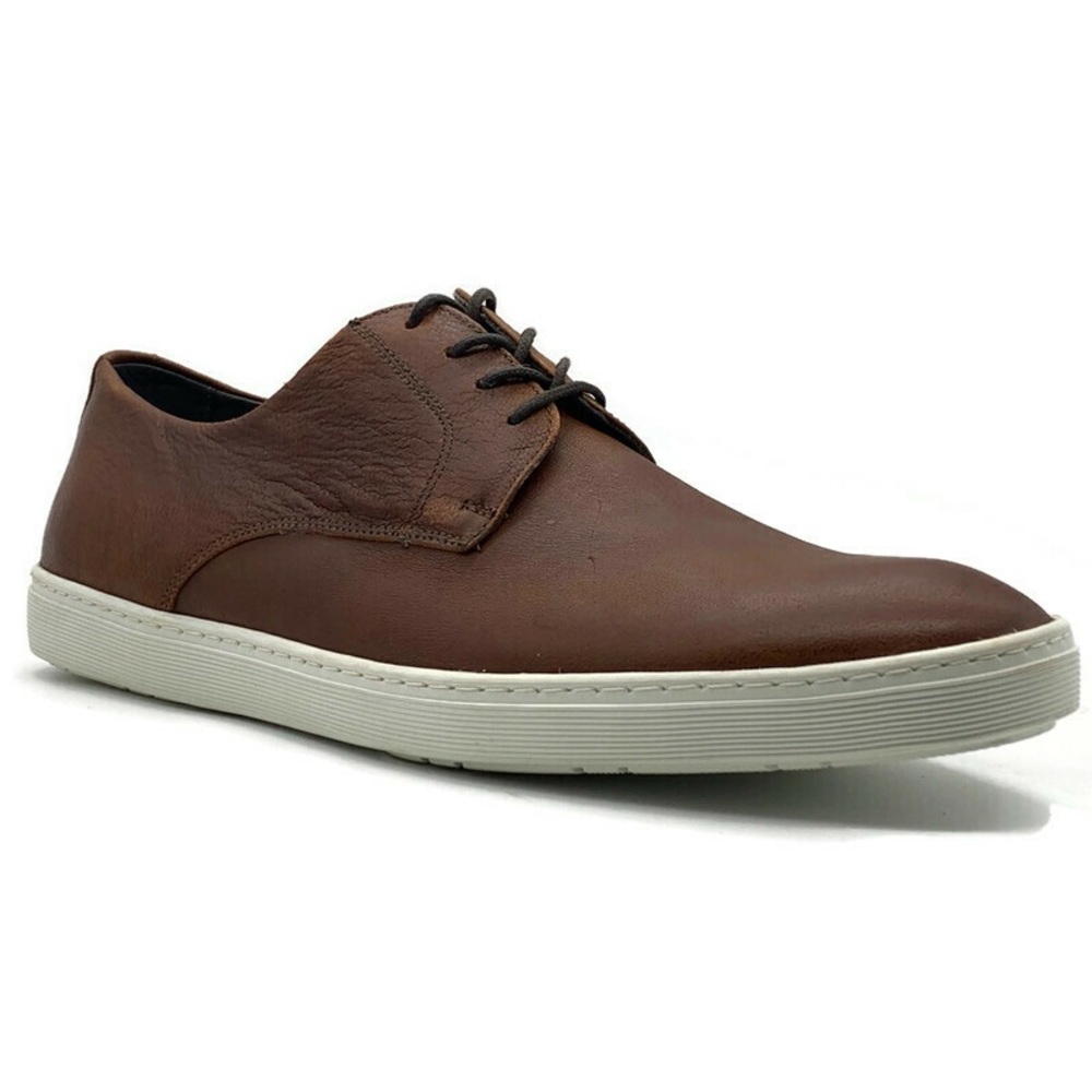 Nordstrom Brown Leather Sneakers